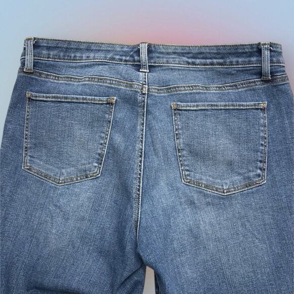 TALBOTS Women’s 12 Slim Ankle Blue Jeans - Picture 3 of 4